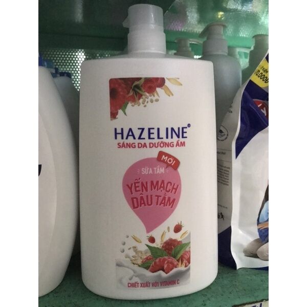 Sữa Tắm Dưỡng Da HAZELINE Chai 1,2L