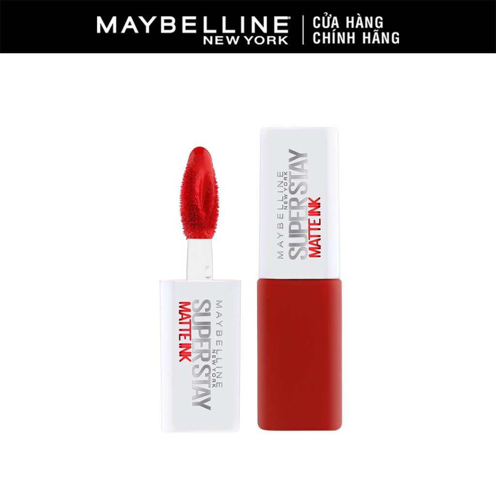 Son Kem Lì 16H Lâu Trôi Maybelline New York Super Stay Matte Ink Lipstick 2.7ml - 80 Ruler Gimmick