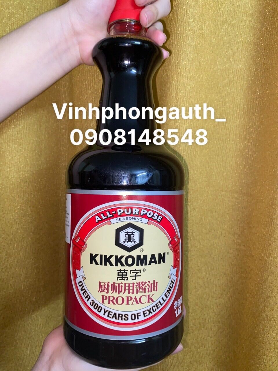 Nước tương kikkoman Propack 1L6