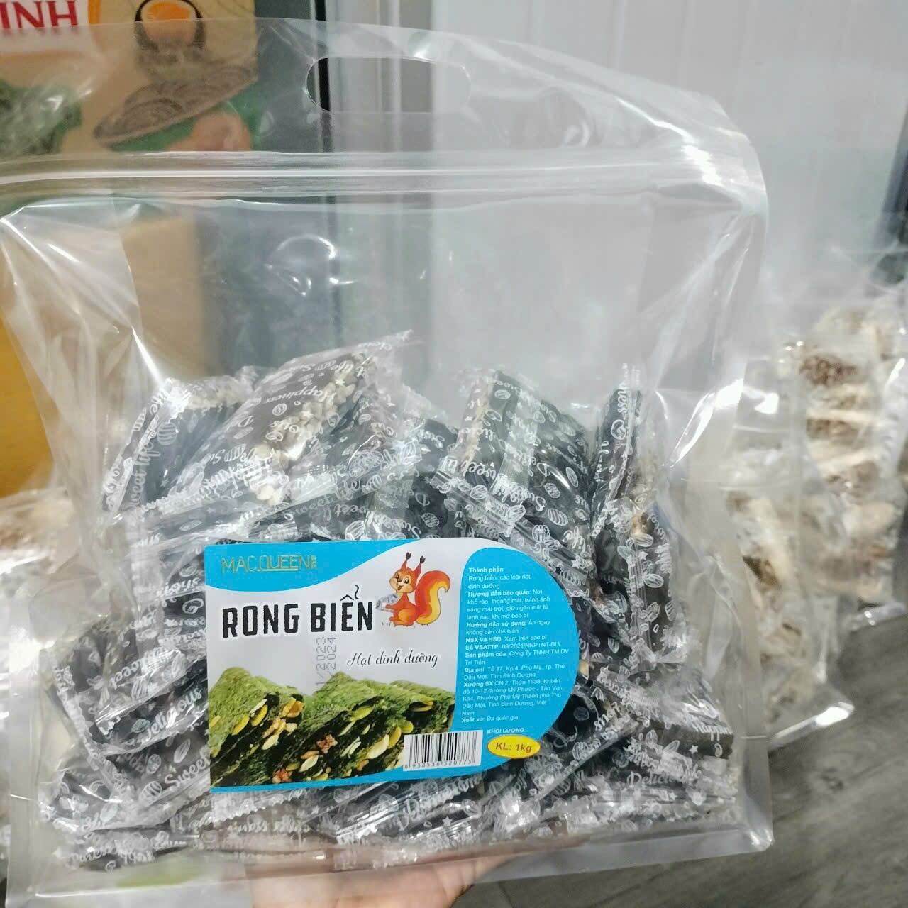 Bánh Rong Biển Kẹp Hạt #Hat Dinh Duong