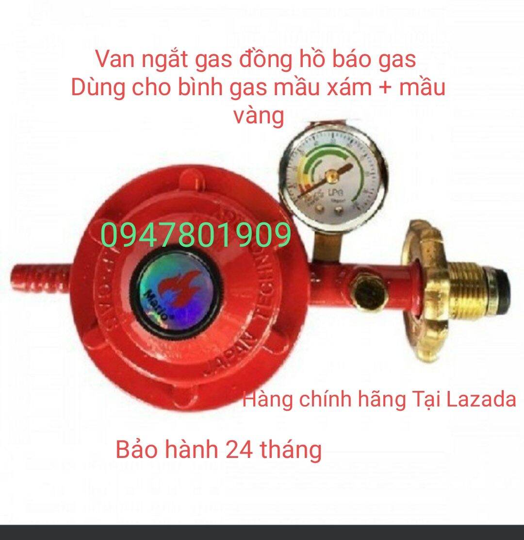 Van ngắt gas Tự động Đồng hồ