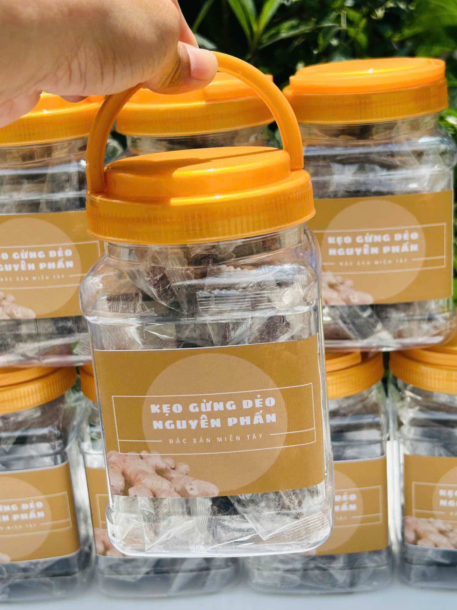 KẸO GỪNG DẺO NGUYÊN PHẤN 500g