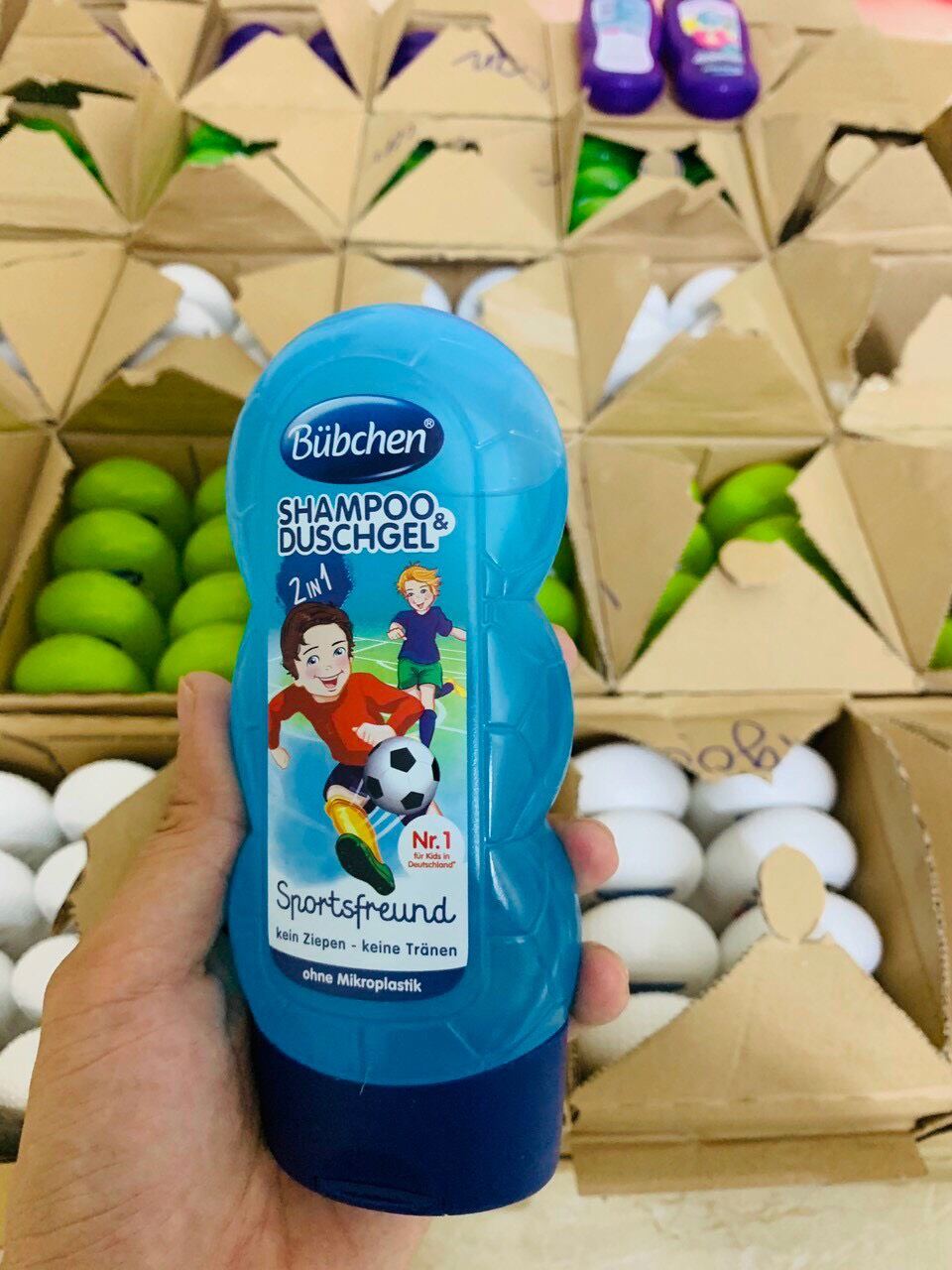 Sữa tắm gội 2in1 Bubchen Kids Sampoo&shower (230ml)