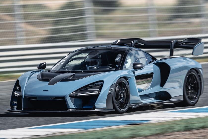 Xe Mô Hình Hot Wheels tỉ lệ 1:64 "Mclaren Senna" (Blue/Xanh) (Model 2019)