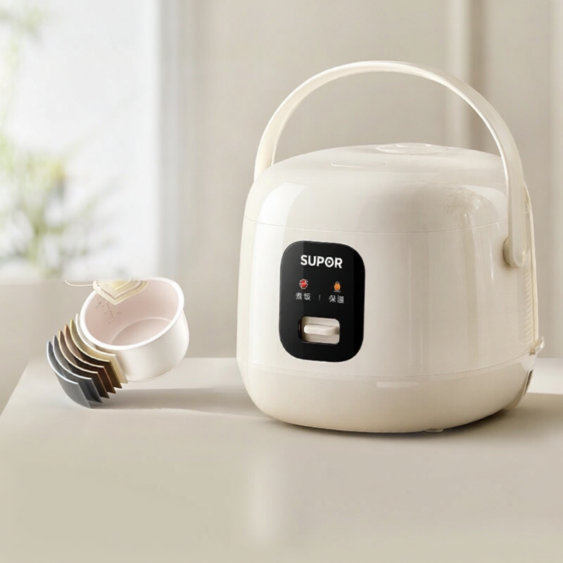 Supor | Nồi Cơm Điện Đa Năng Gốm Mini 1.6L