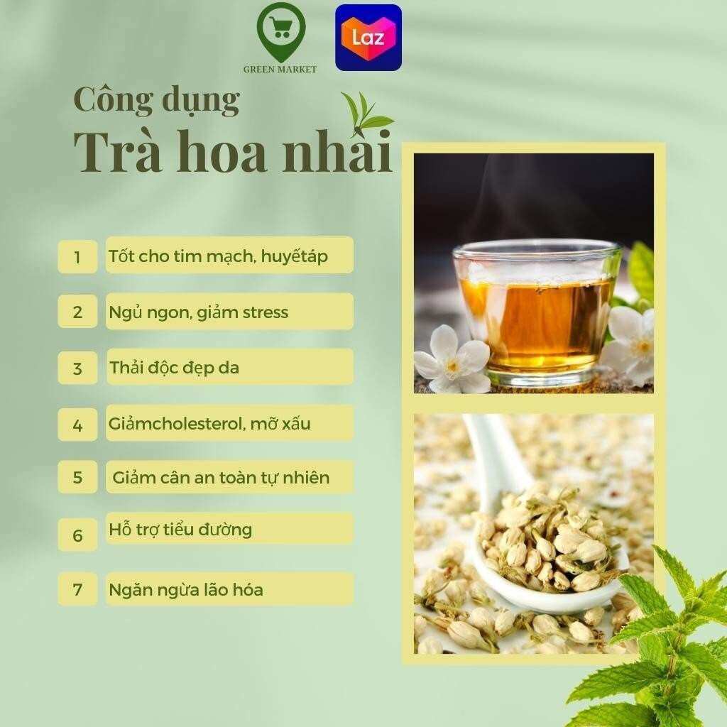 Trà hoa nhài túi zip 20gr