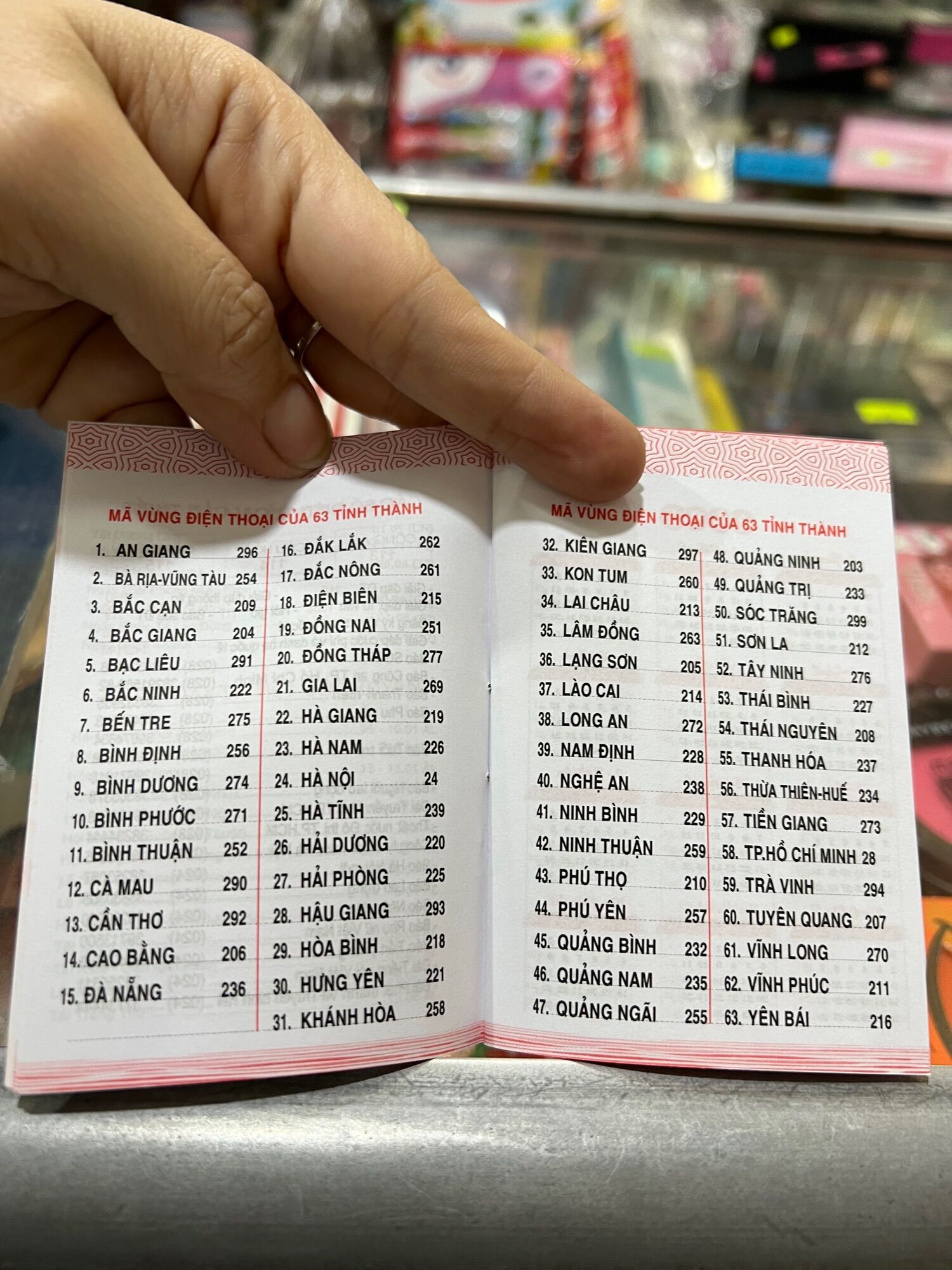 Lịch bỏ túi, lịch cầm tay mini 2024