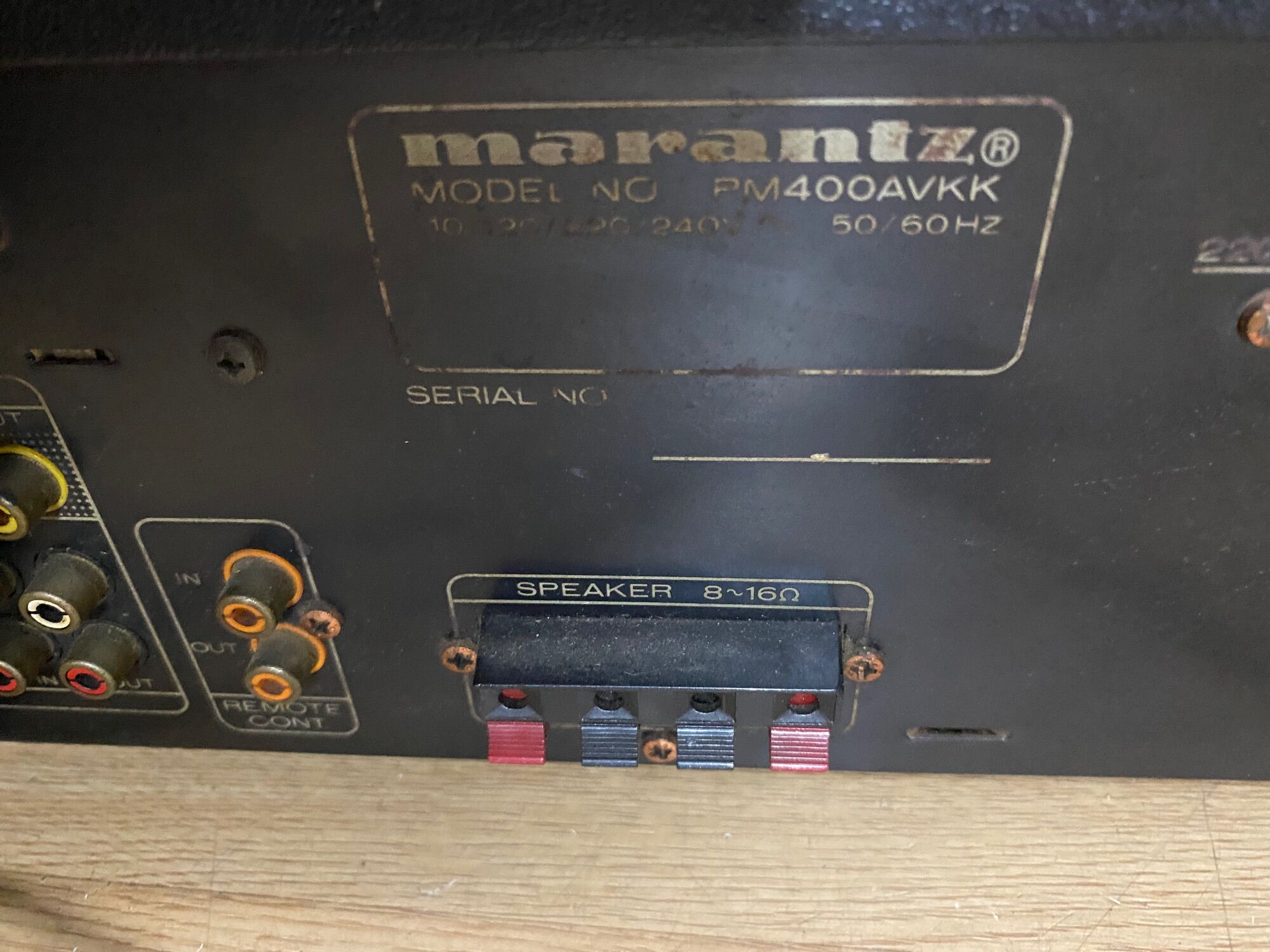 Amply karaoke Marantz Japan