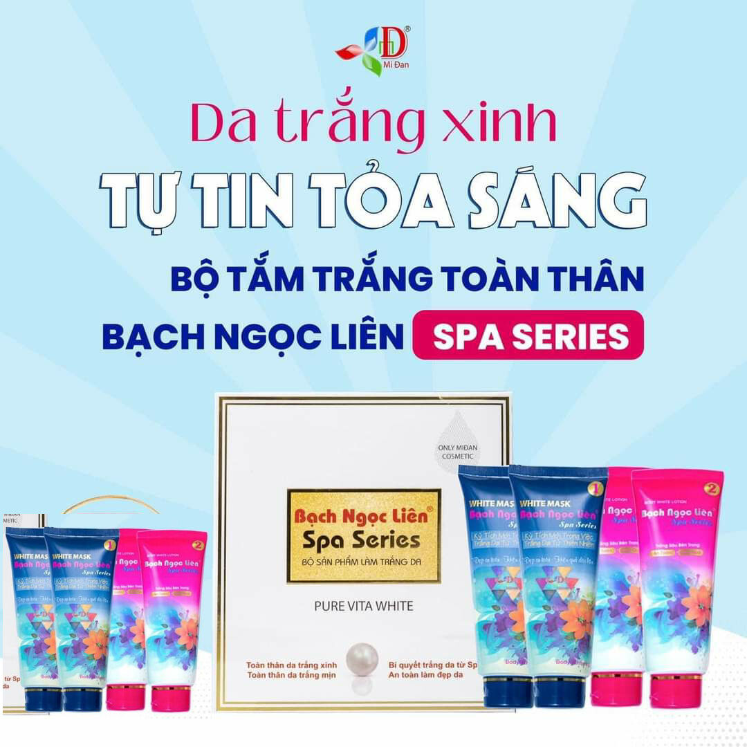 BỘ TẮM TRẮNG BẠCH NGỌC LIÊN SPA SERIES