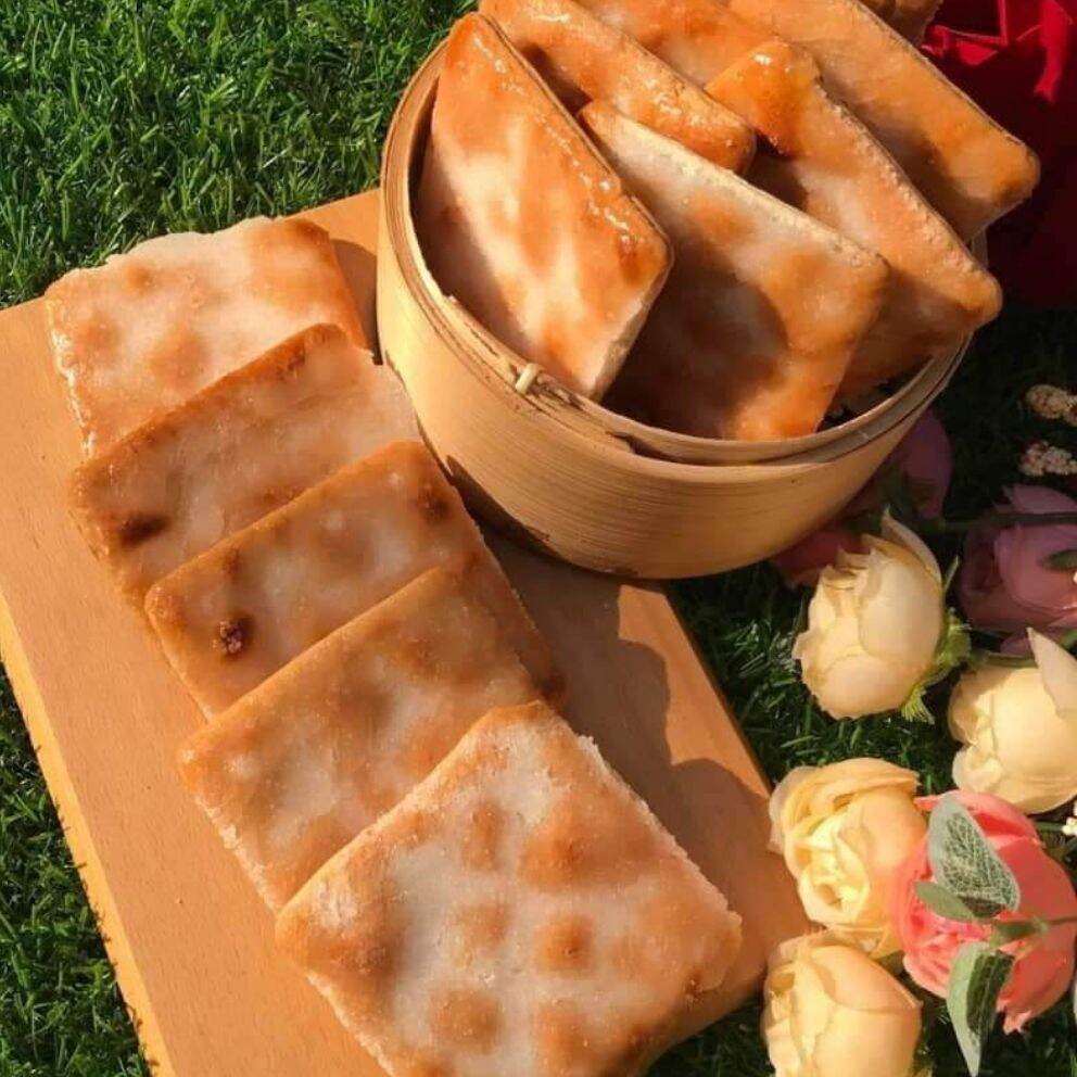 Bánh lạt đường vuông 1kg (Bánh tuổi thơ)