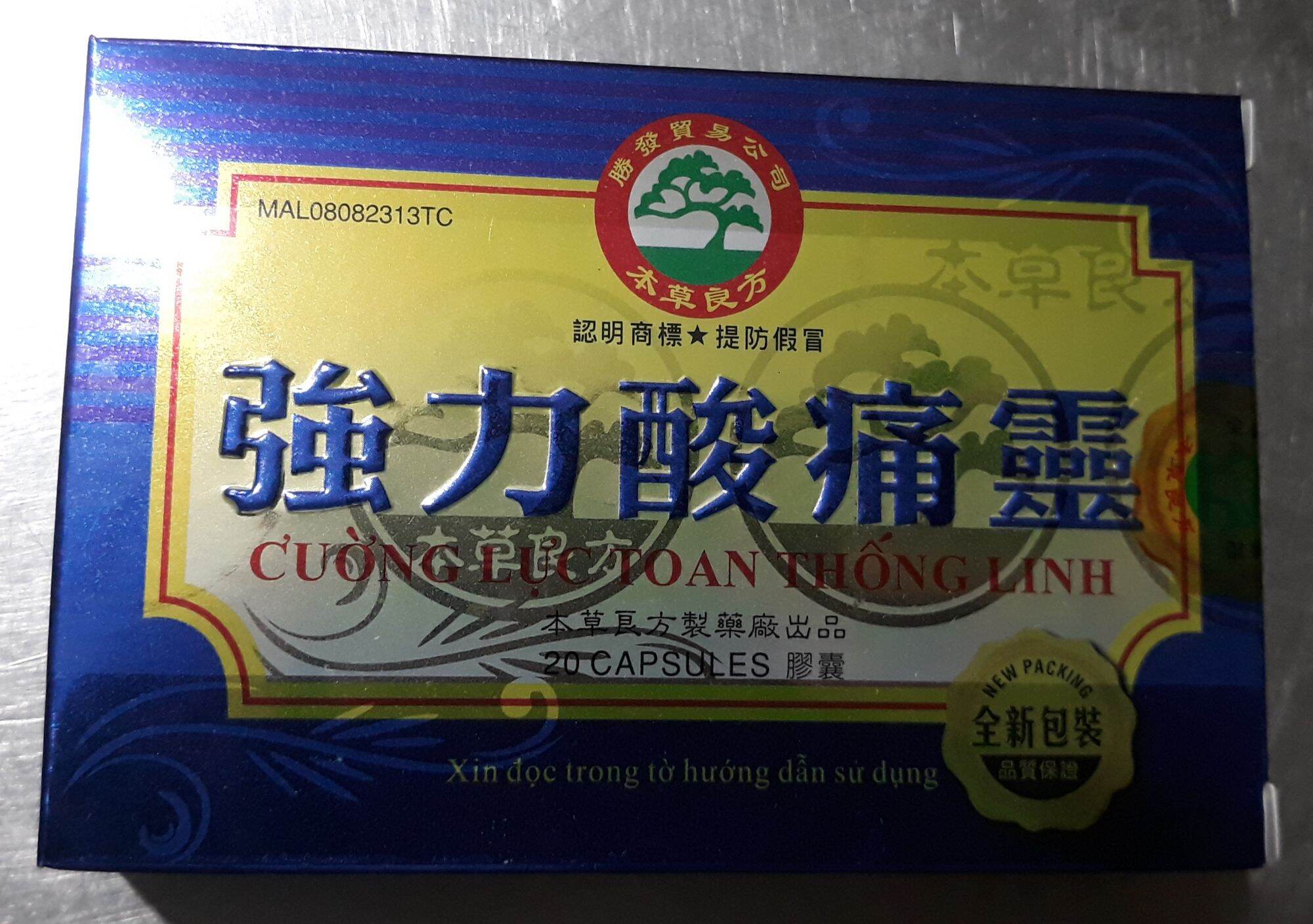 Cường lực toan thống linh - hỗ trợ xương khớp