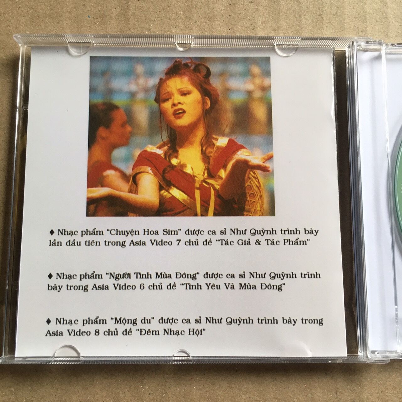 Cd Như Quỳnh 1 - Chuyện Hoa Sim Full box