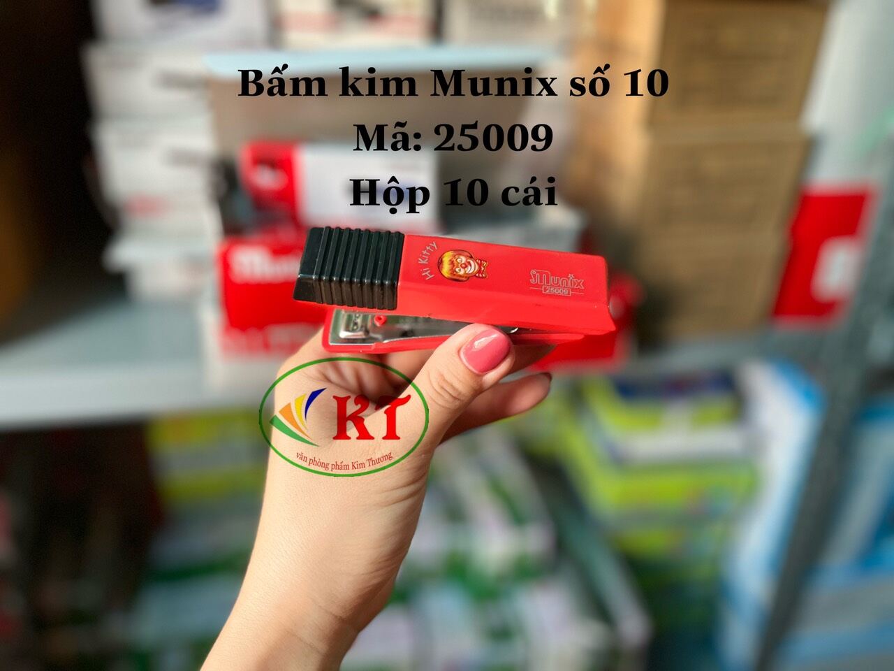 Bấm kim số 10 Munix mã 25009 chính hãng