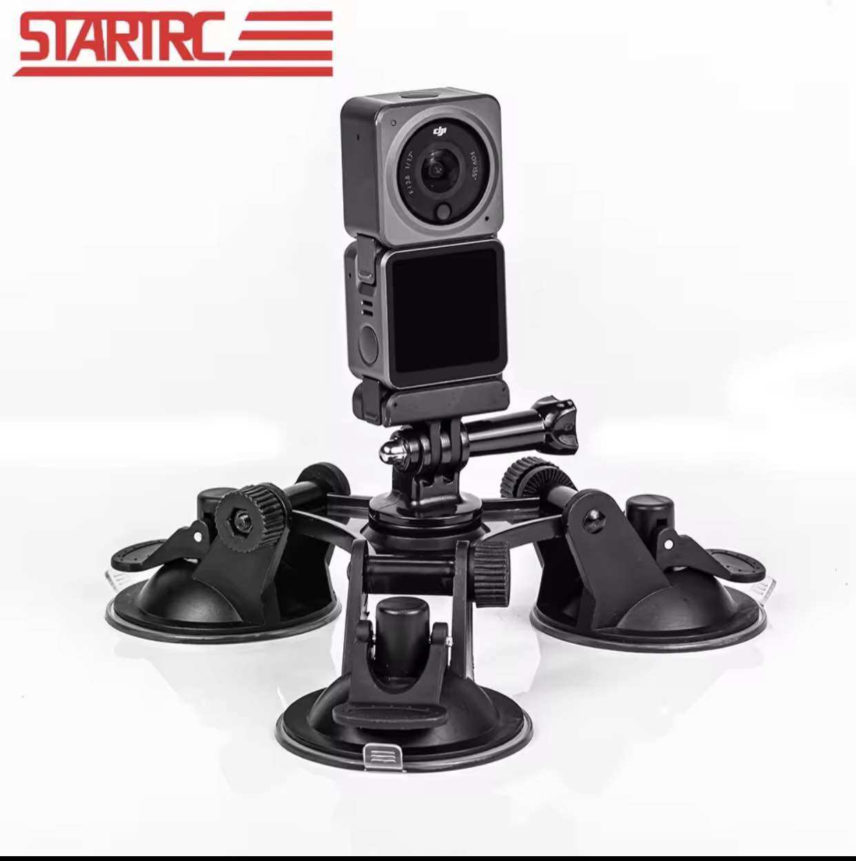Bộ hút kính 3 chân gắn camera action phụ kiện máy quay gopro