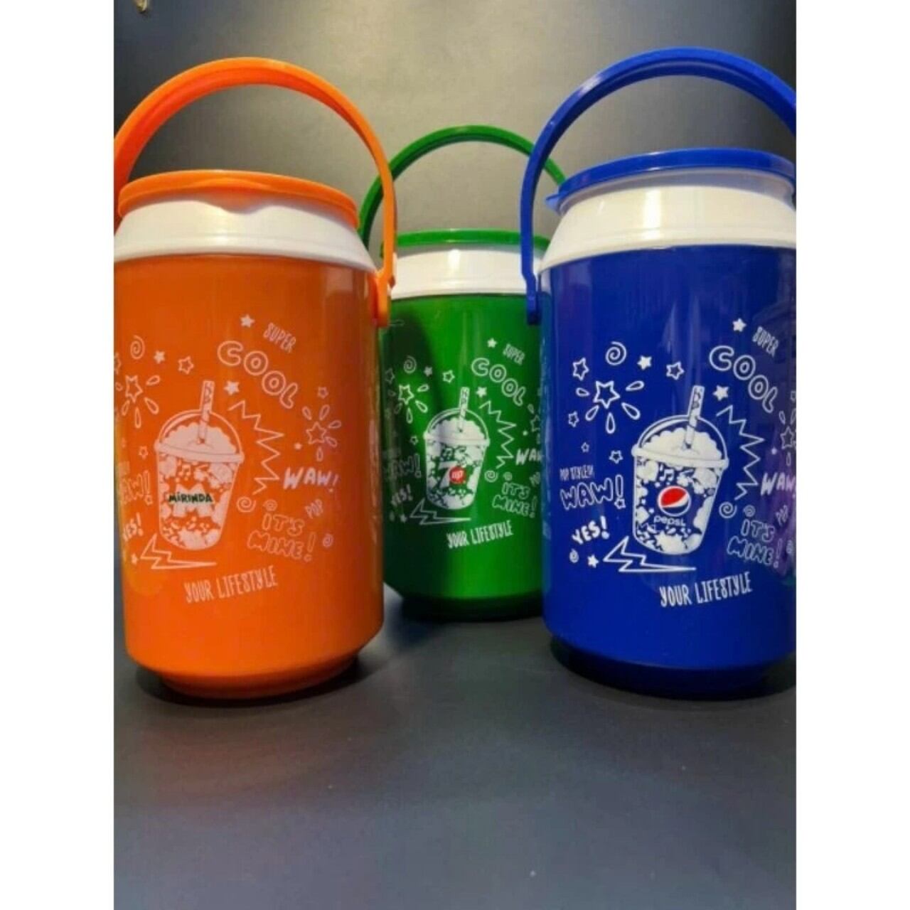 Bình đá hình lon 1,5L - hàng tặng