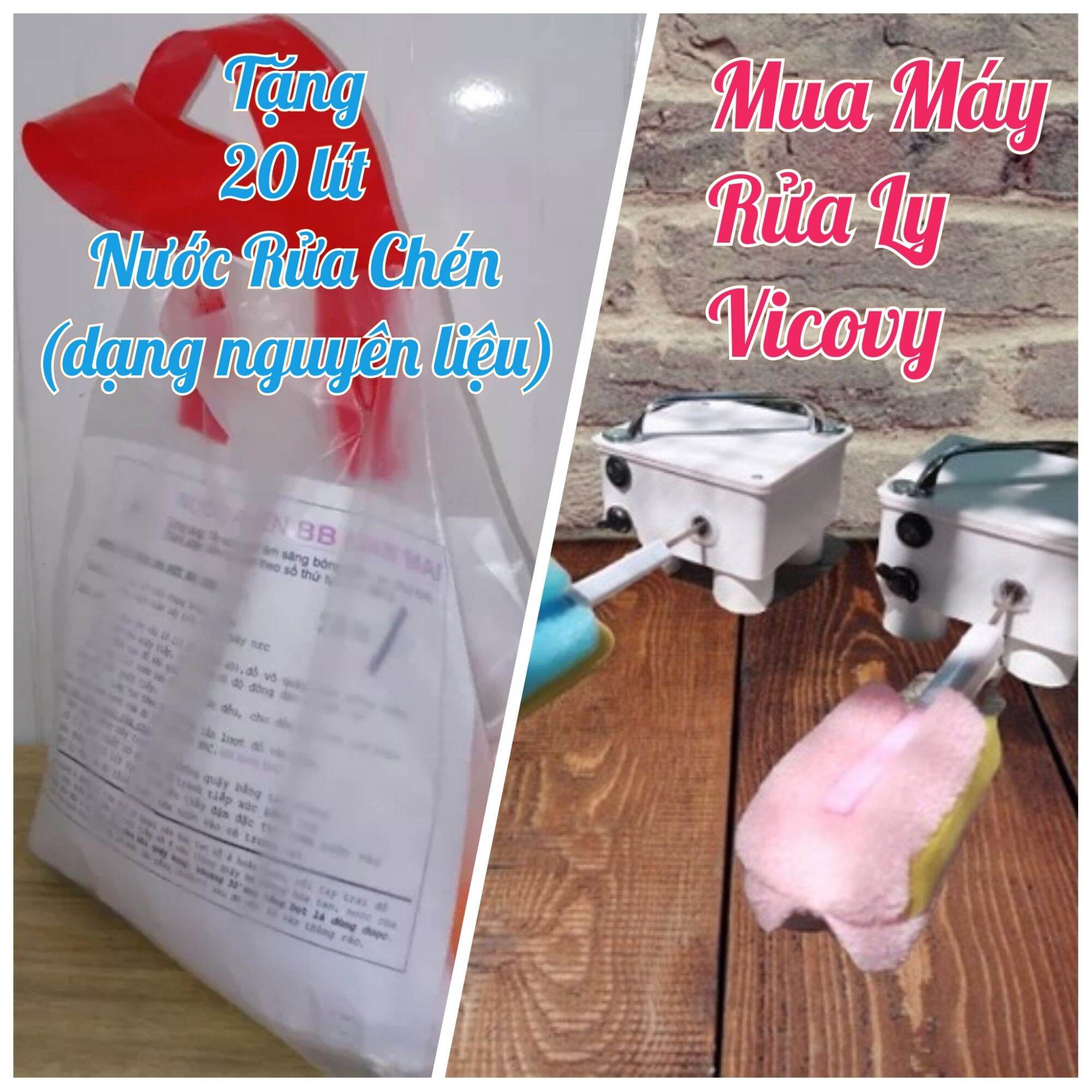 Máy rửa ly mini