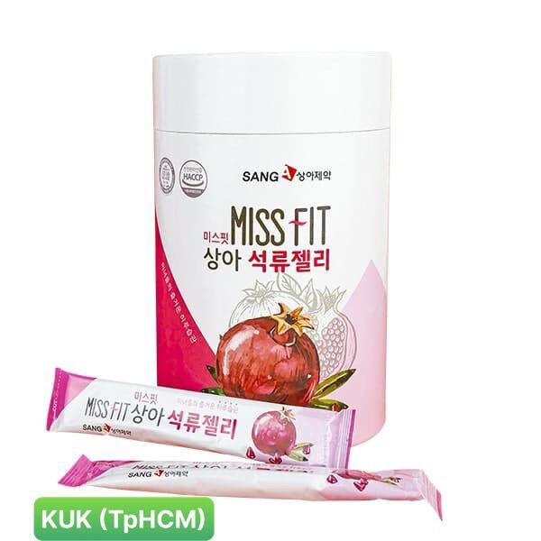 Thạch lựu bổ sung collagen đẹp da và giảm cân Miss Fit SANGA Hàn Quốc