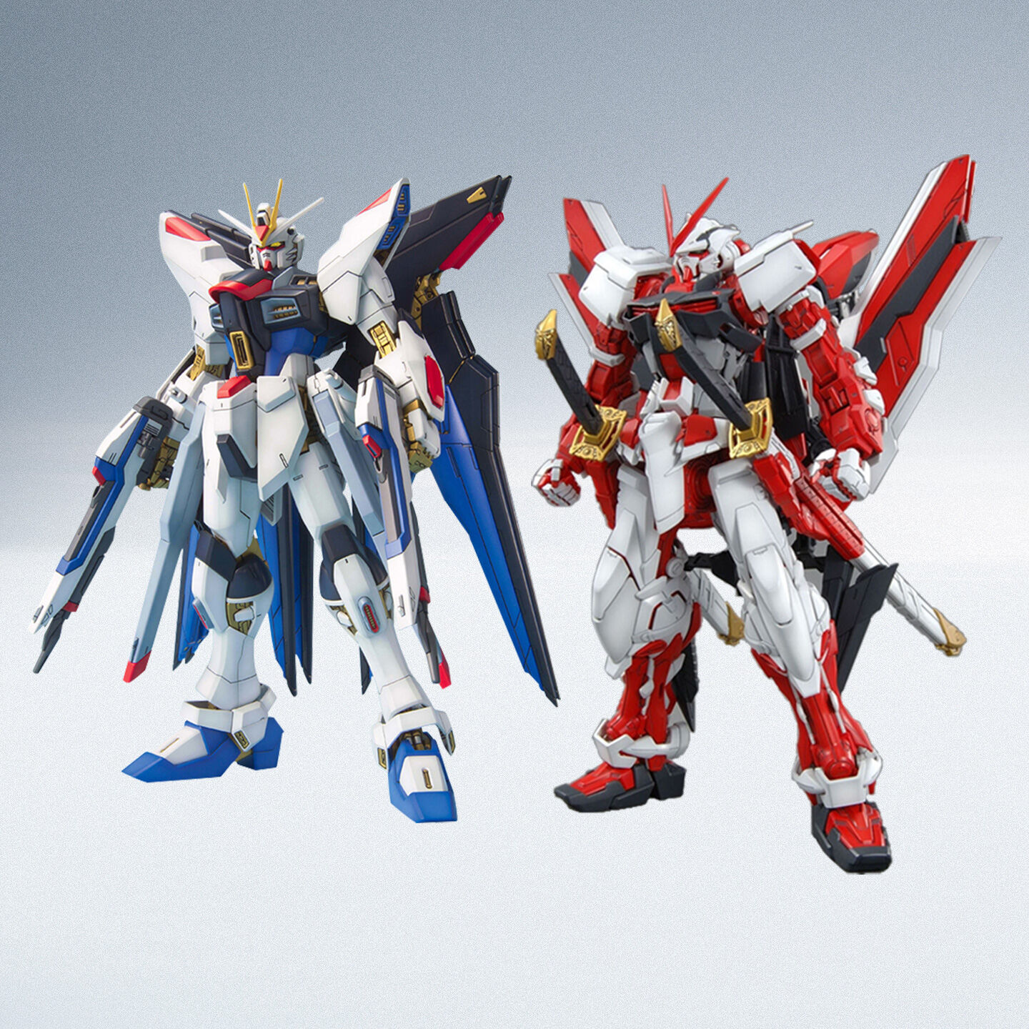 Bandai | Bộ Lắp Ráp Mô Hình Gundam MG Red Astray Wing Zero EW Barbatos Strike Freedom