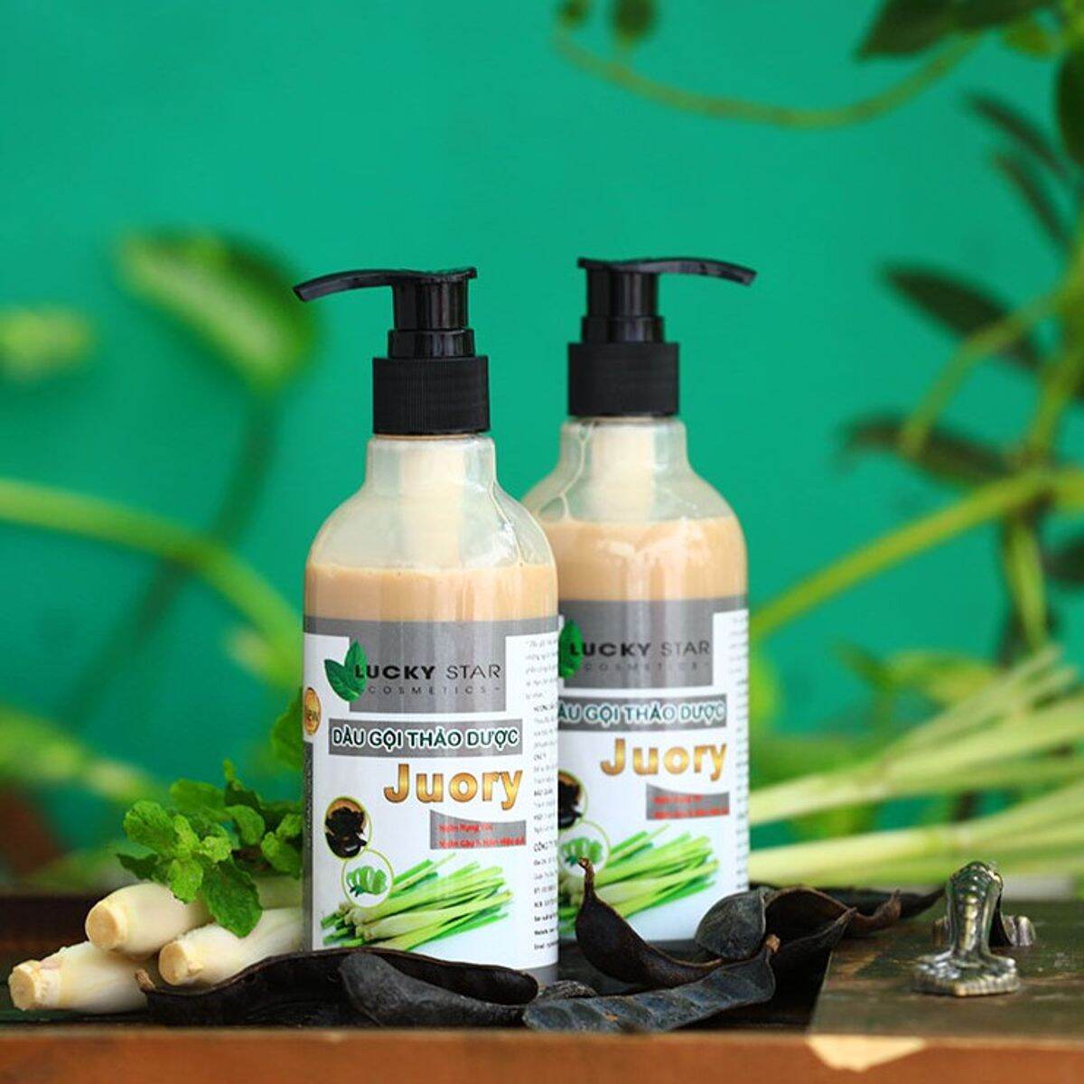 DẦU GỘI THẢO DƯỢC JUORY 300ML - LUCKY STAR