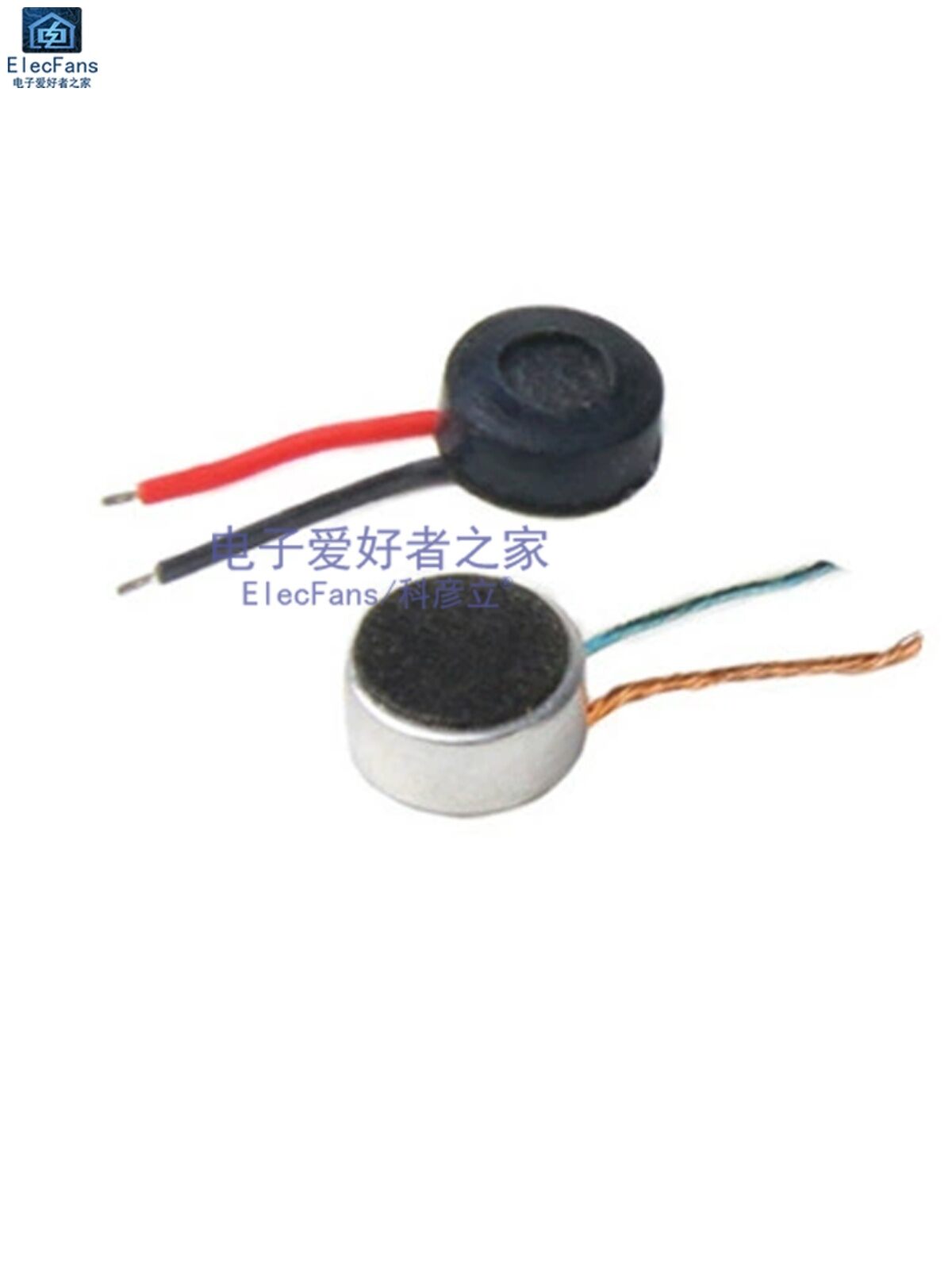 Microphone Điện Áp Định Mức Điện Dung ELECFANS 9*7/6x5mm Đầu Nghe Đĩa CD Đầu Thu Âm Thanh Linh Kiện Điện Tử Thiết Bị Âm Thanh