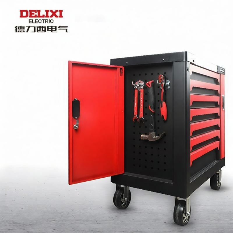 DELIXI | Heavy-Duty Workshop Mobile Tool Cart Giá 2,900,000 Đồng*Miễn phí vận chuyển