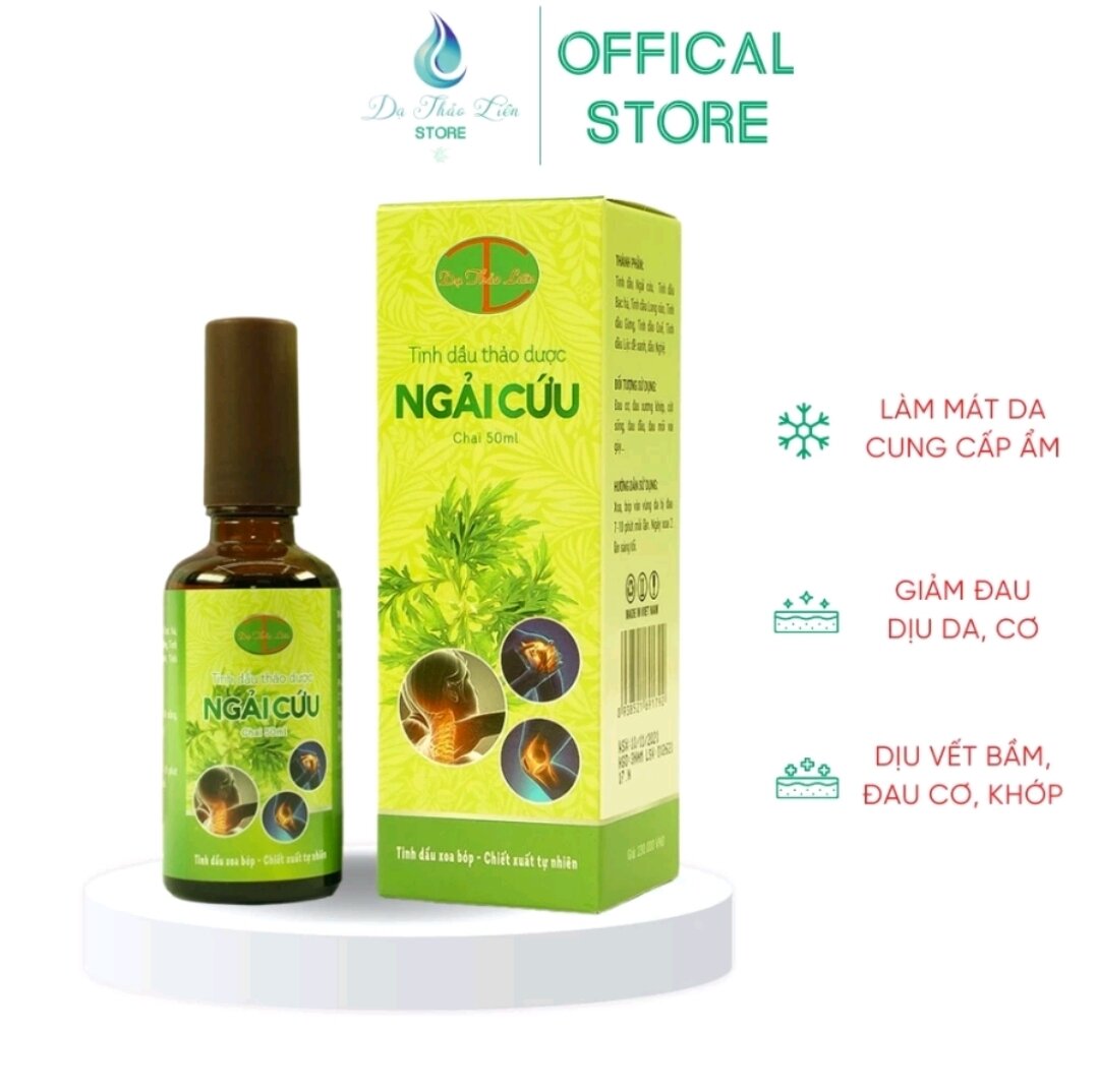 Tinh dầu ngải cứu dạ thảo liên 50ml cam kết 100% chính hãng