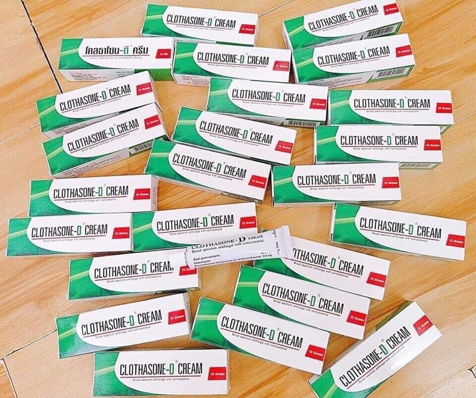 Kem bôi nấm móng Clothasone-D thái lan 15gr