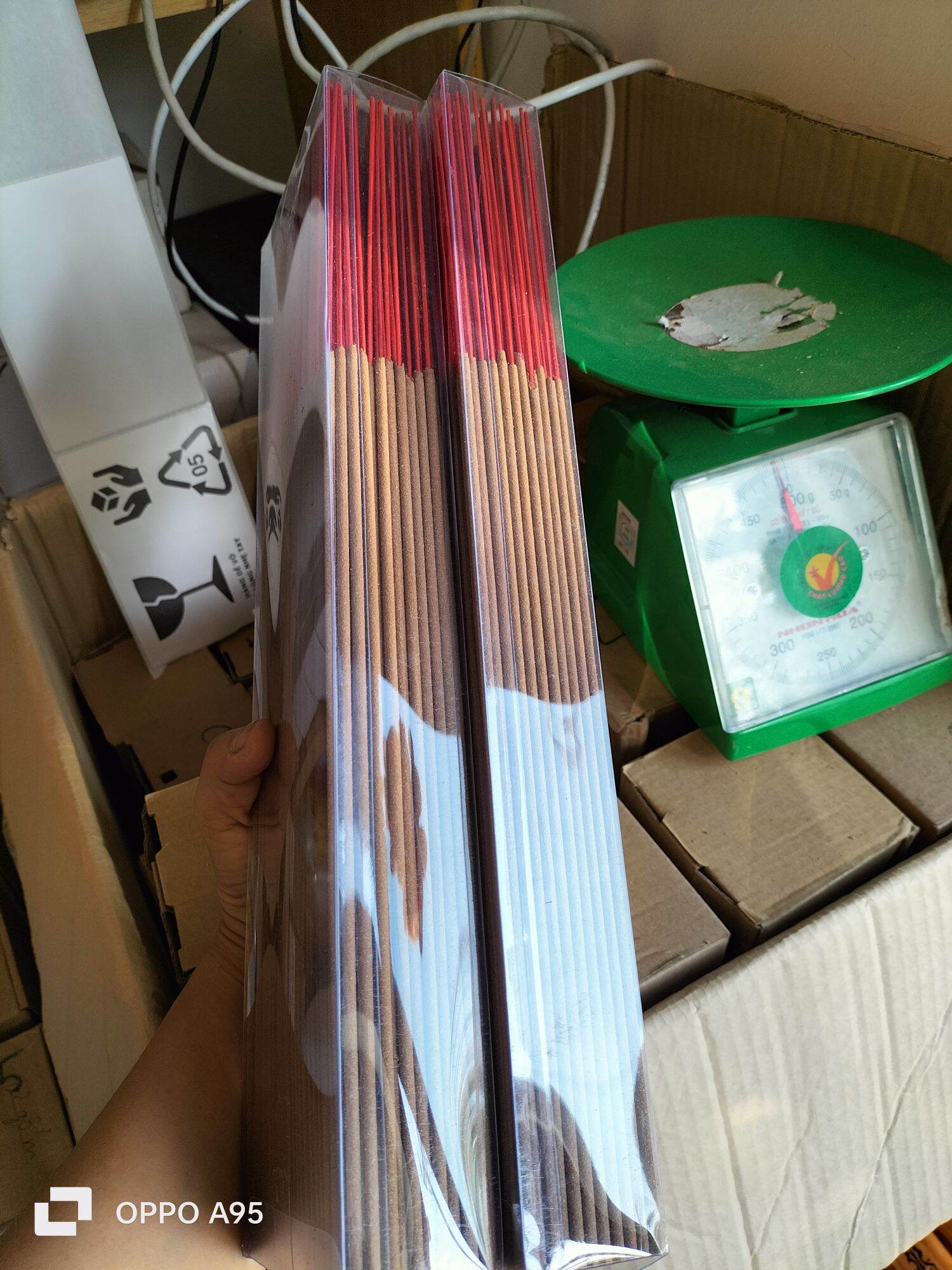 combo 50 hộp nhang 40cm500g