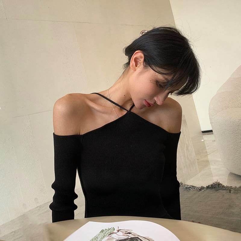 ÁO YẾM TAY DÀI PHỐI DÂY BÚN NHỎ Y3