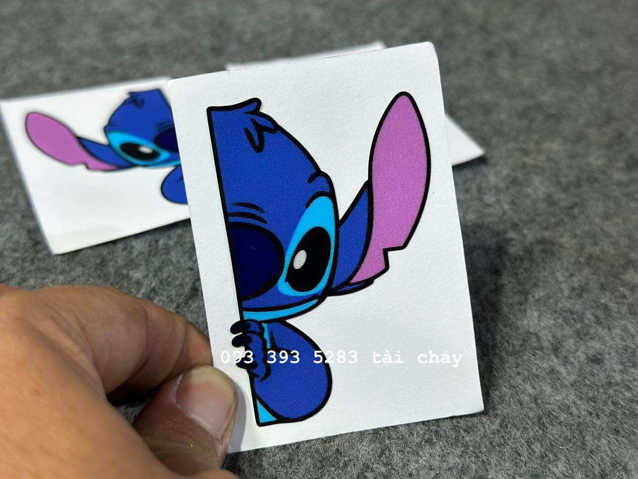 [ 1 MIẾNG ] TEM STICKER DÁN TRANG TRÍ XE VÀ NHIỀU VI TRÍ KHÁC