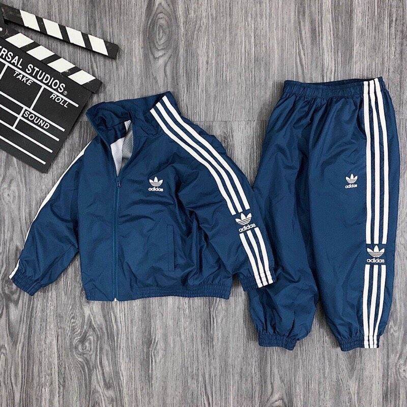 Bộ adidas gió 2 lớp cho bé