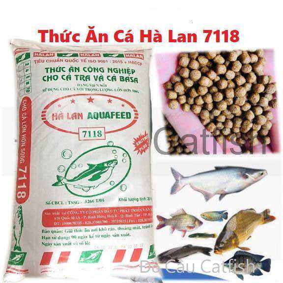1kg Thức ăn Hà Lan 7118 Cho cá ăn hoặc dùng để trộn mồi câu cá