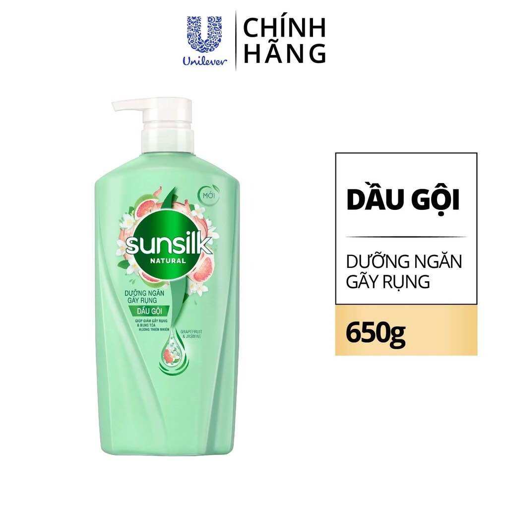 Dầu Gội Đầu Sunsilk Dưỡng Ngăn Gãy Rụng Chai 650G