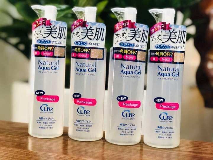 Tẩy da chết Cure 250g Nội địa Nhật