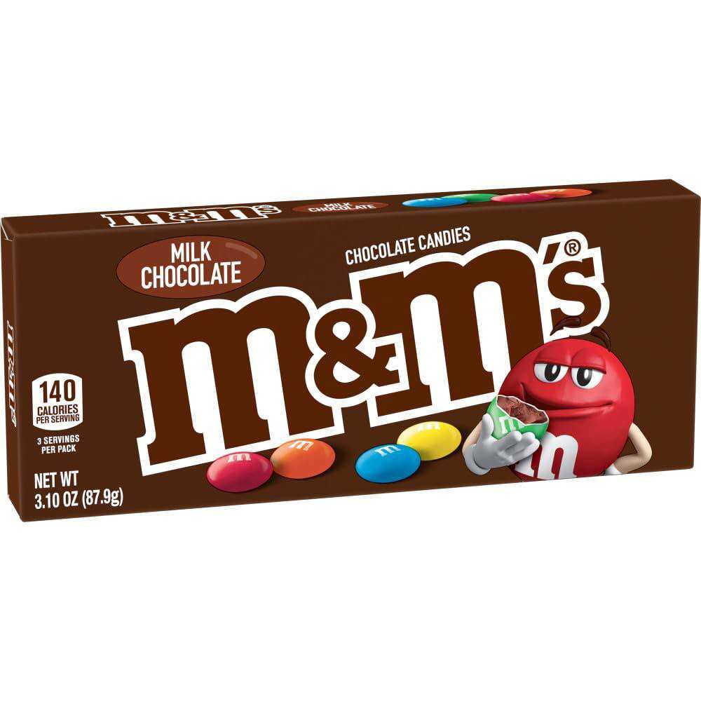 Kẹo sô cô la sữa m&m milk chocolate 87.9g