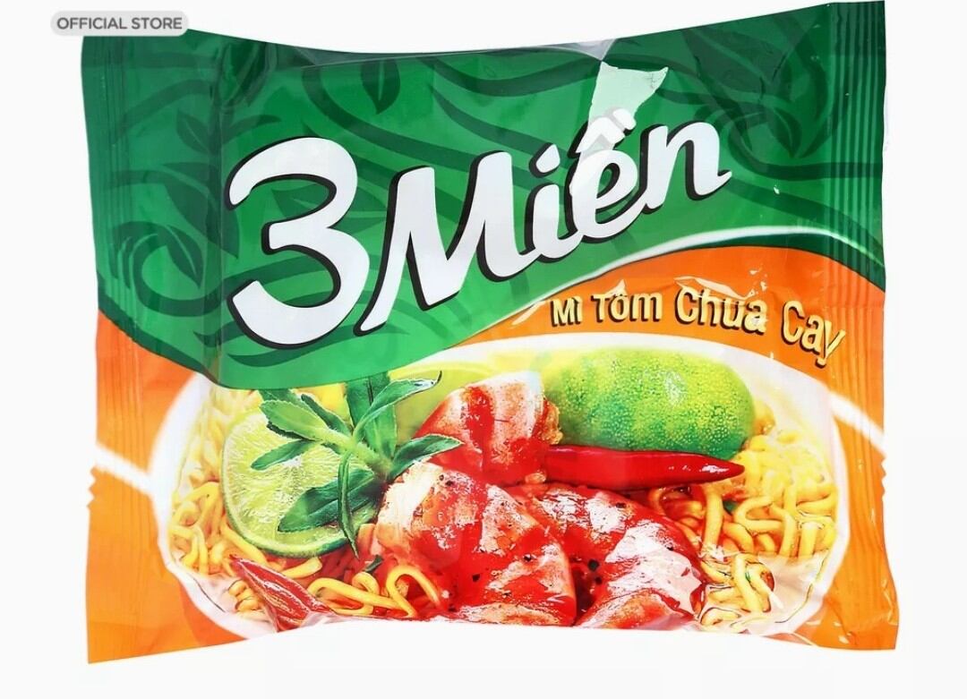 Mì reeva 3 miền tôm chua cay gói 65g