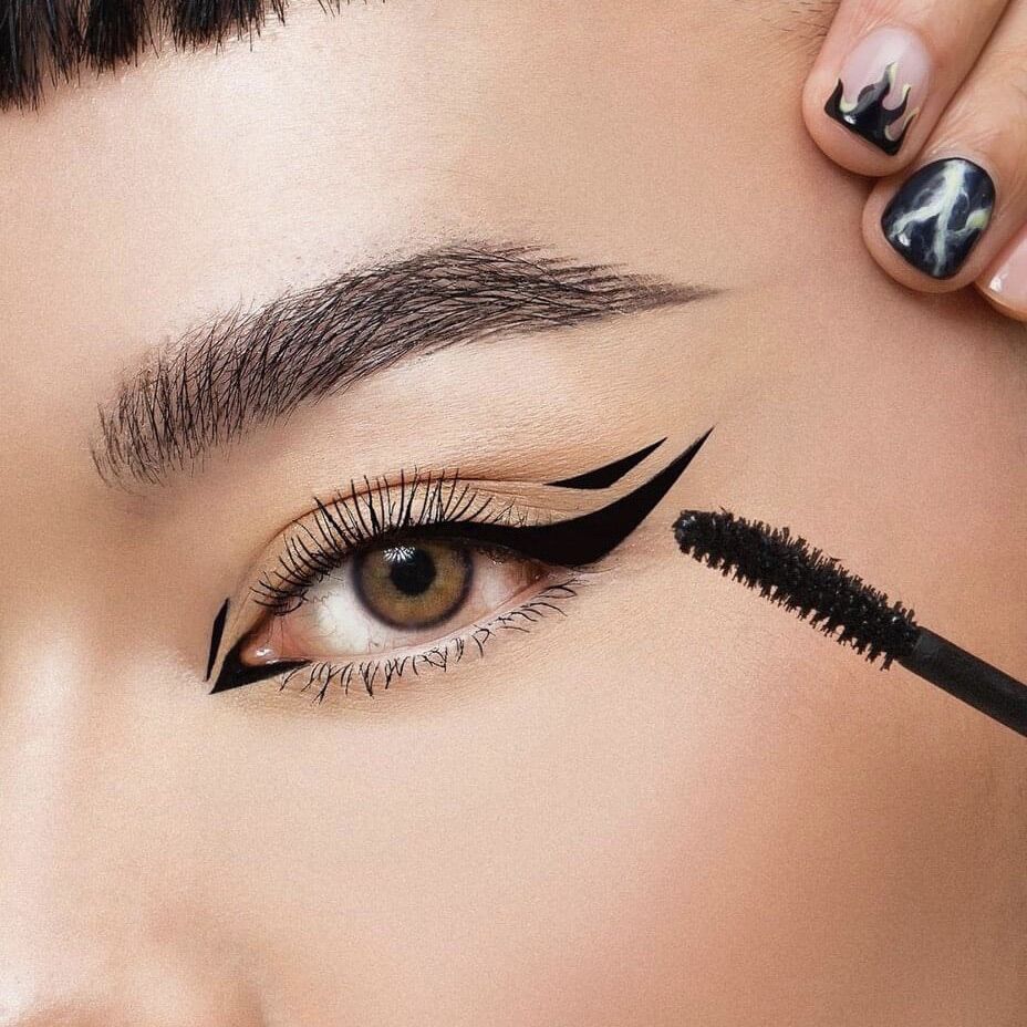 Combo Bút Kẻ Mắt SuperTiger Micro Eyeliner và Chuốt Mi Mascara Lemonade
