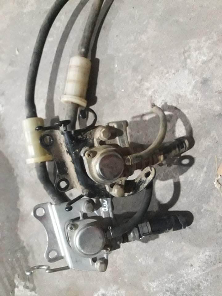 Bộ bơm hơi ws hay ws110 rin rã xe.nguyên xi, có trầy.