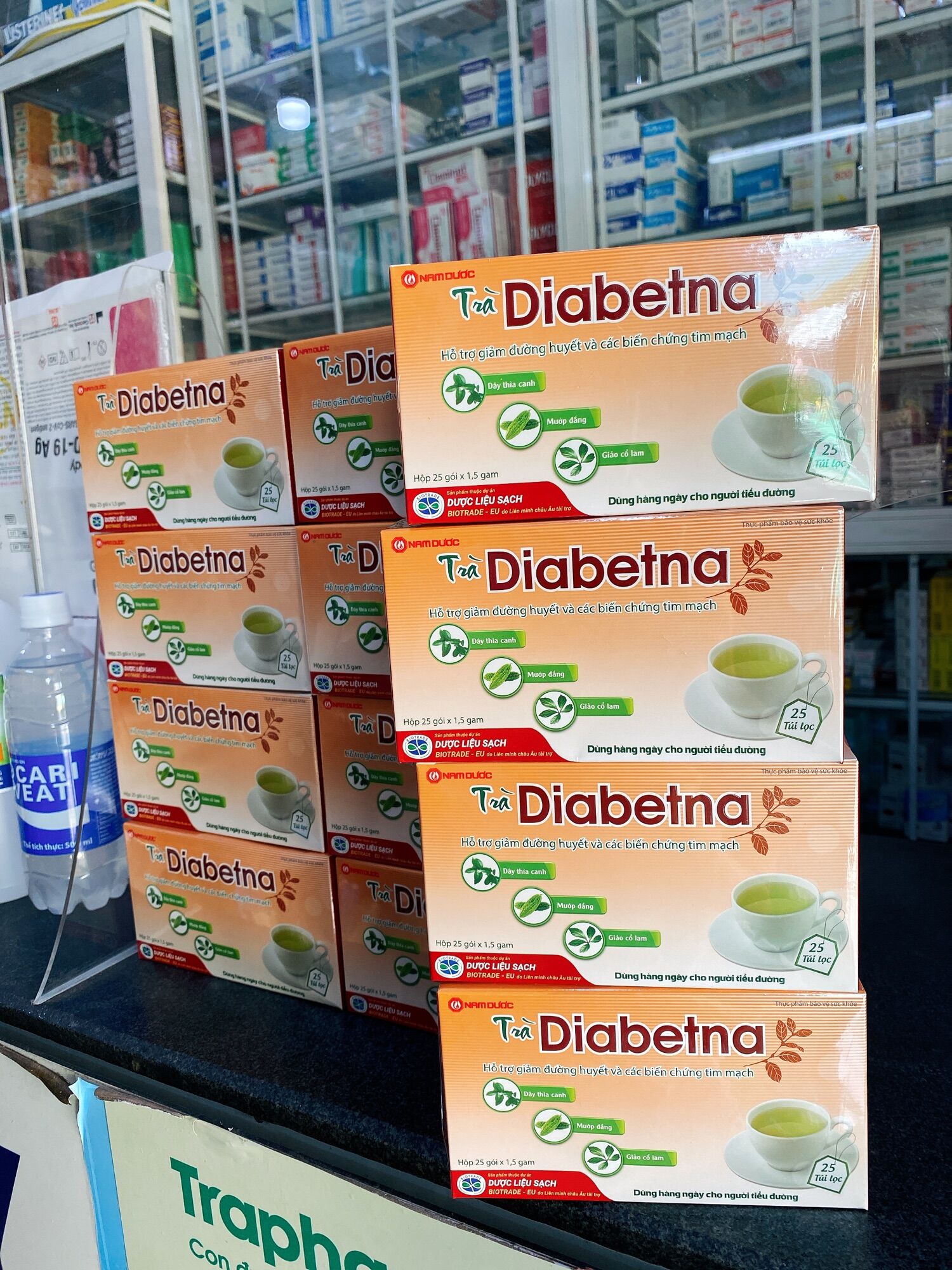 Trà Diabetna (hộp lớn 25 gói x 1,5gam)
