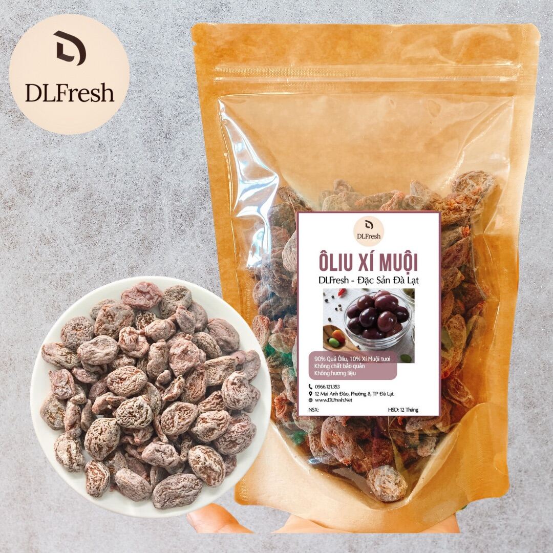 Ôliu xí muội DLFresh ômai xí muội không hạt 500g