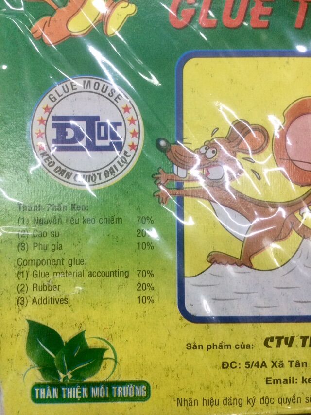 Combo 2 miếng keo dán chuột Đại Lộc