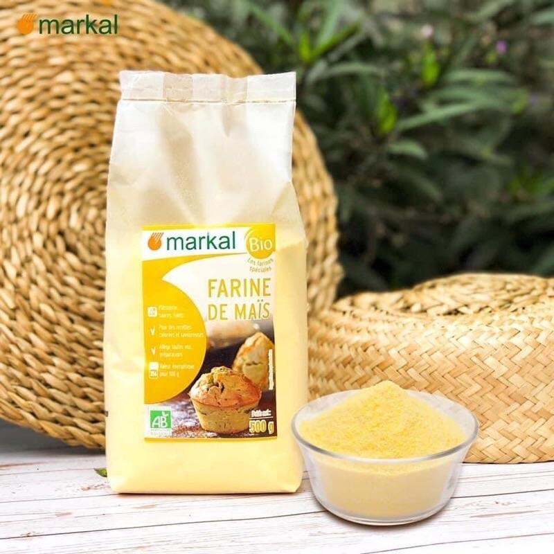 Bột bắp hữu cơ Markal Pháp - Túi 500gr