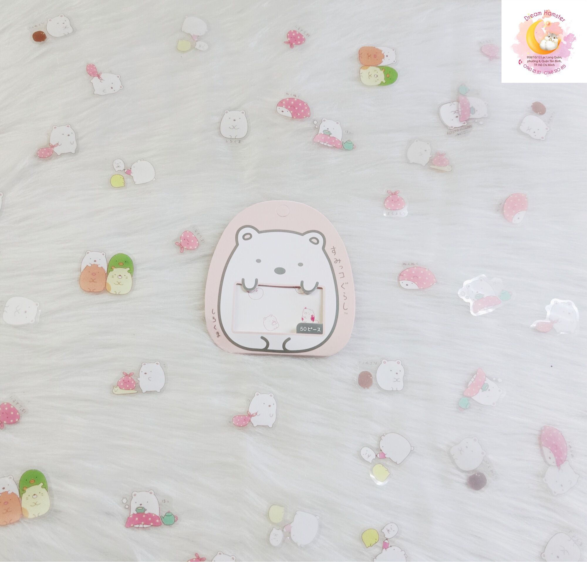 Set 50 sticker trang trí phụ kiện