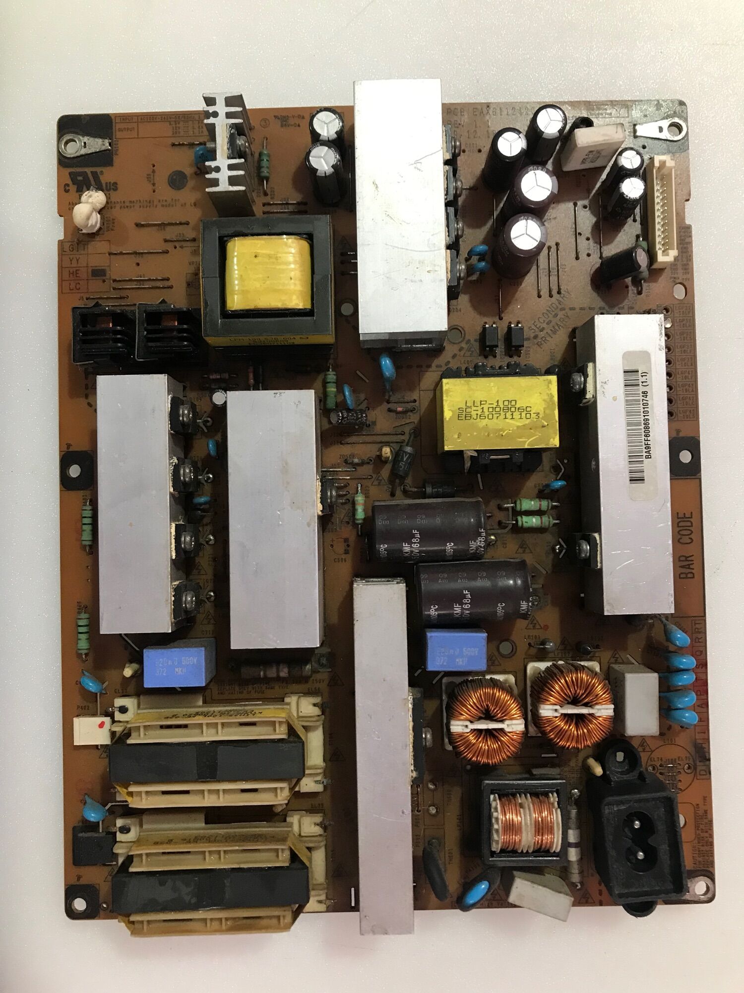 BO NGUỒN TV LG 42CS460 (SP961-C1)