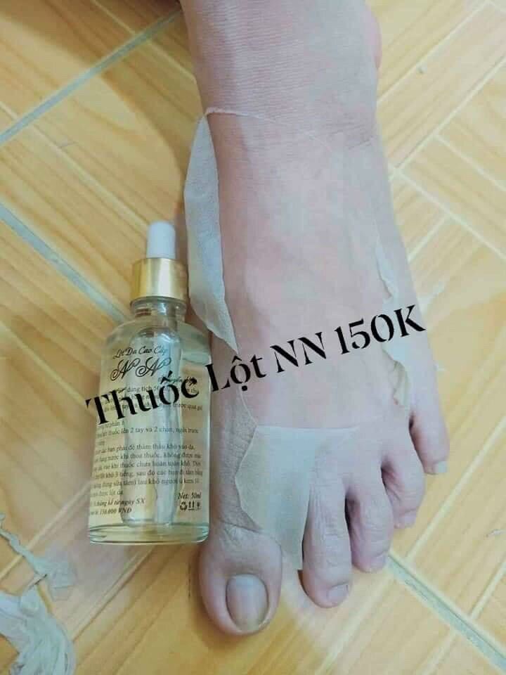 Lột da NN tái tạo da mới trắng sáng