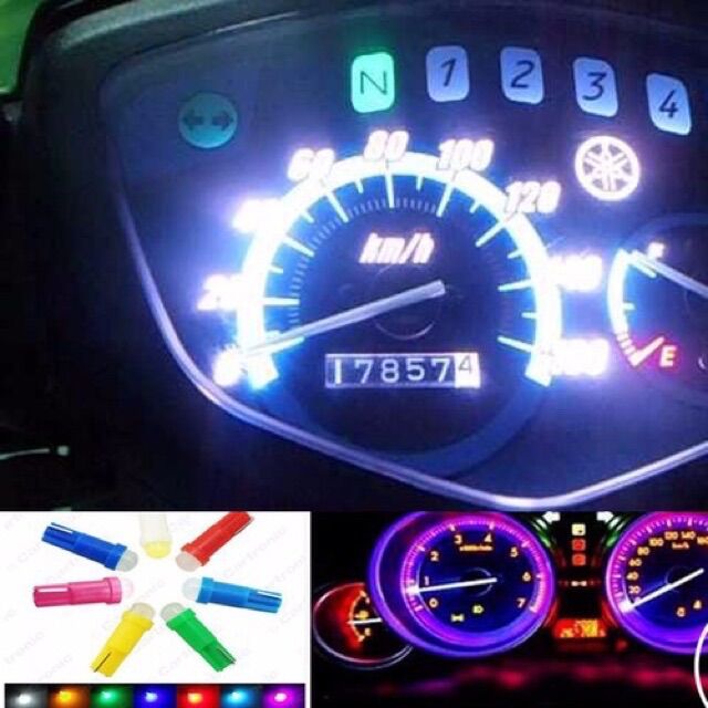 Đèn Led T5 độ đèn Taplo cho ô tô xe máy