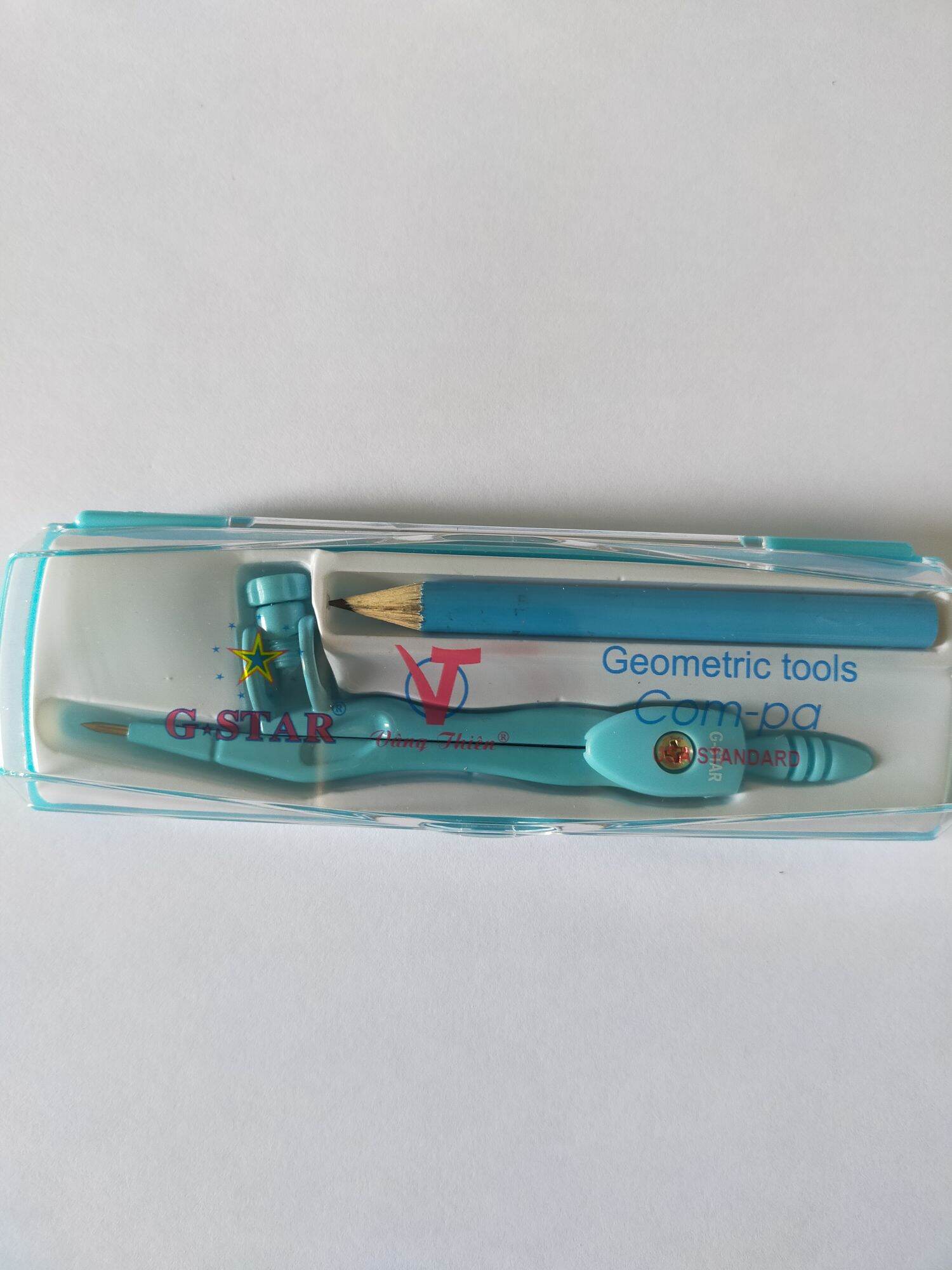 1 Cây  Compa   Bút  Chì   Học  Sinh