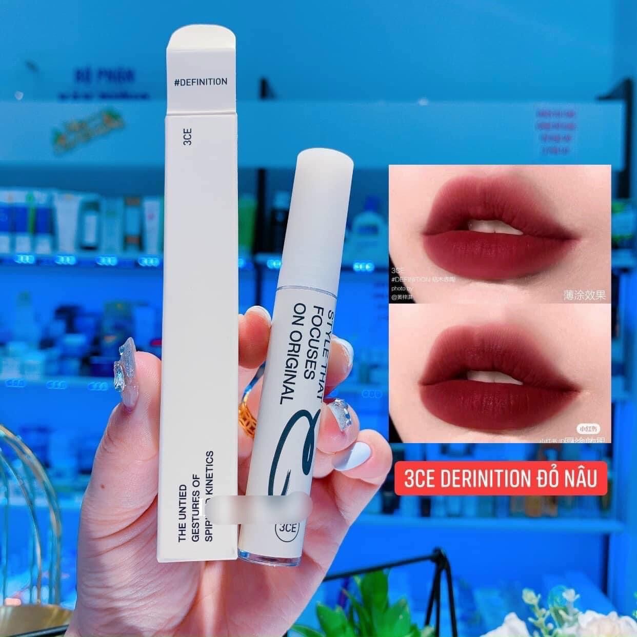 SON 3CE BẢN GIỚI HẠN DEFINITION ĐỎ ĐẤT