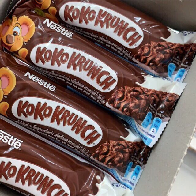 Ngũ cốc ăn sáng nestle koko krunch 25gram/ 1 thanh