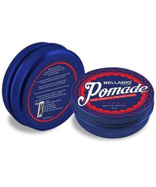 Sáp vuốt tóc nam Bellagio Pomade 80g nhập